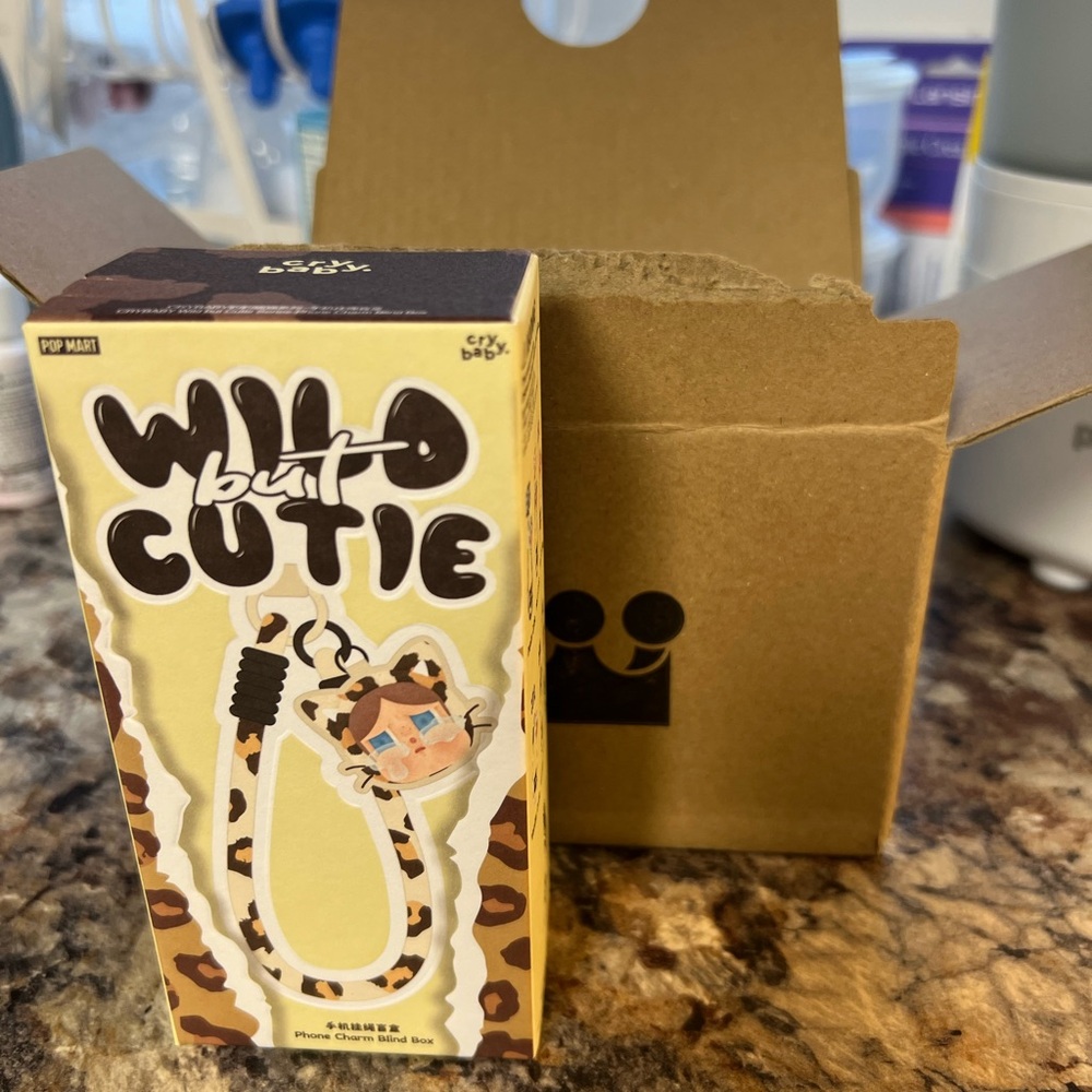 Crybaby Wild But Cutie Phone Charm NIB Camo Cutie